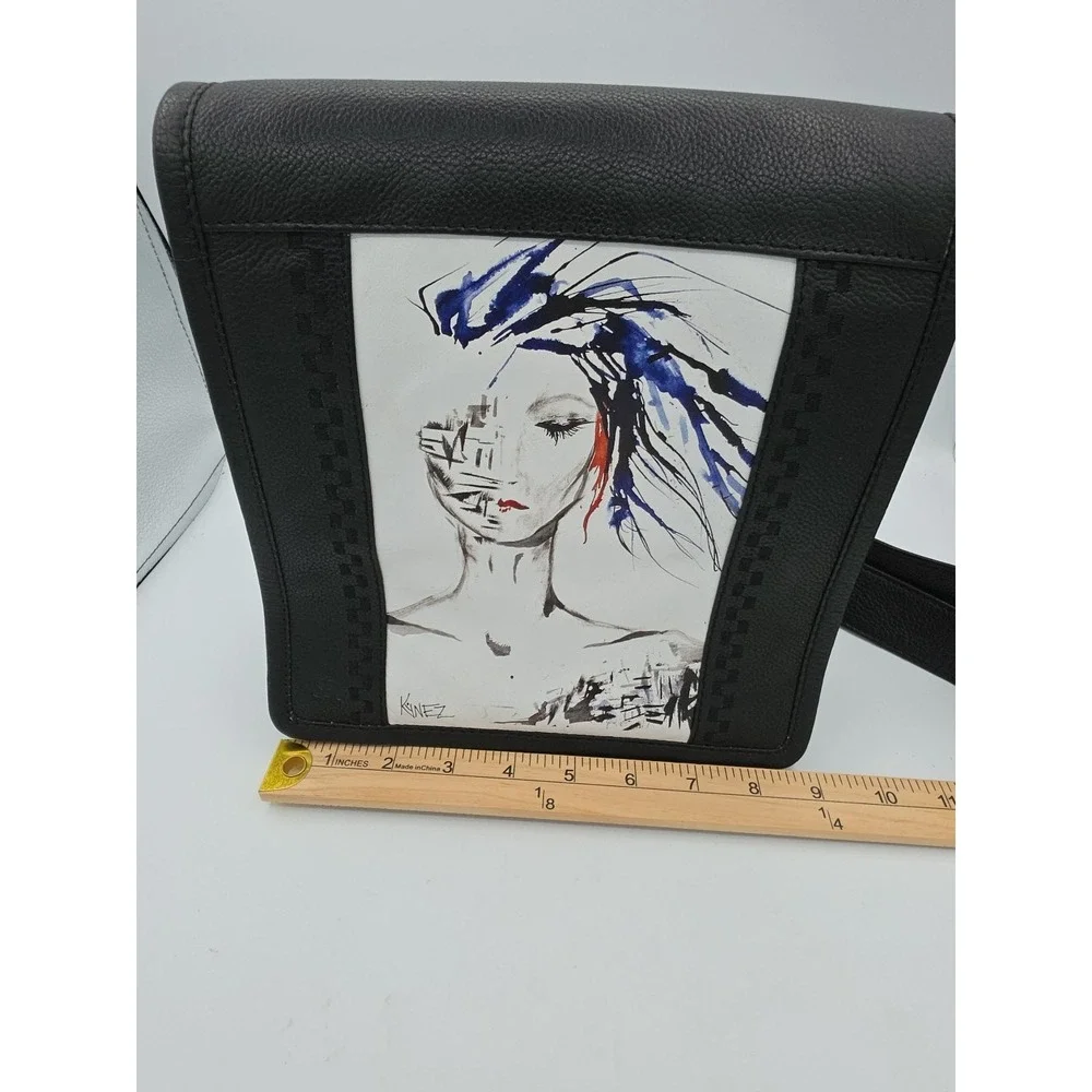Stephanie rise Colorado Crossbody bag with K.YNEZ Truly Blue‎